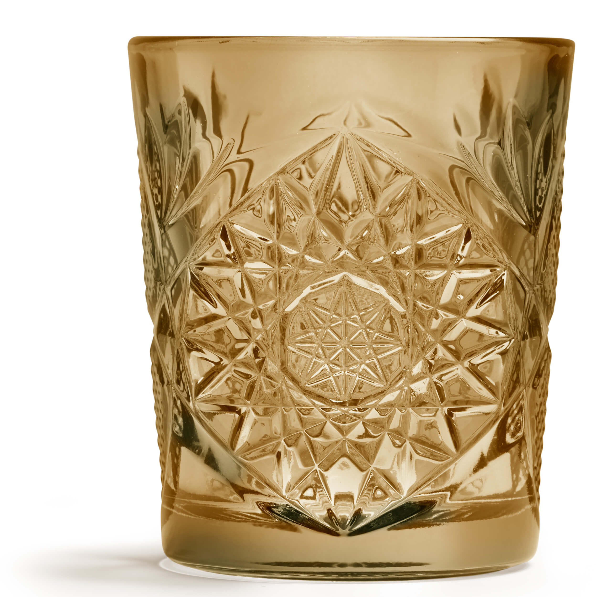 D.O.F. Glas Hobstar ocker, Libbey - 355ml