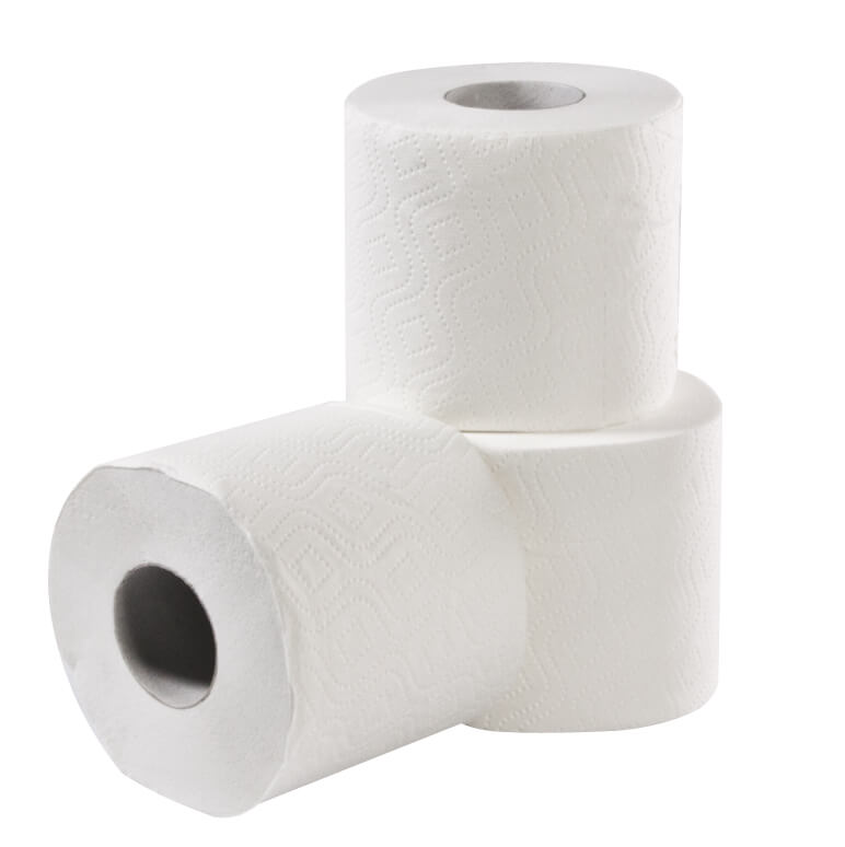 Jumbo Toilettenpapier 2lg. - hochweiß (6 Stk.)