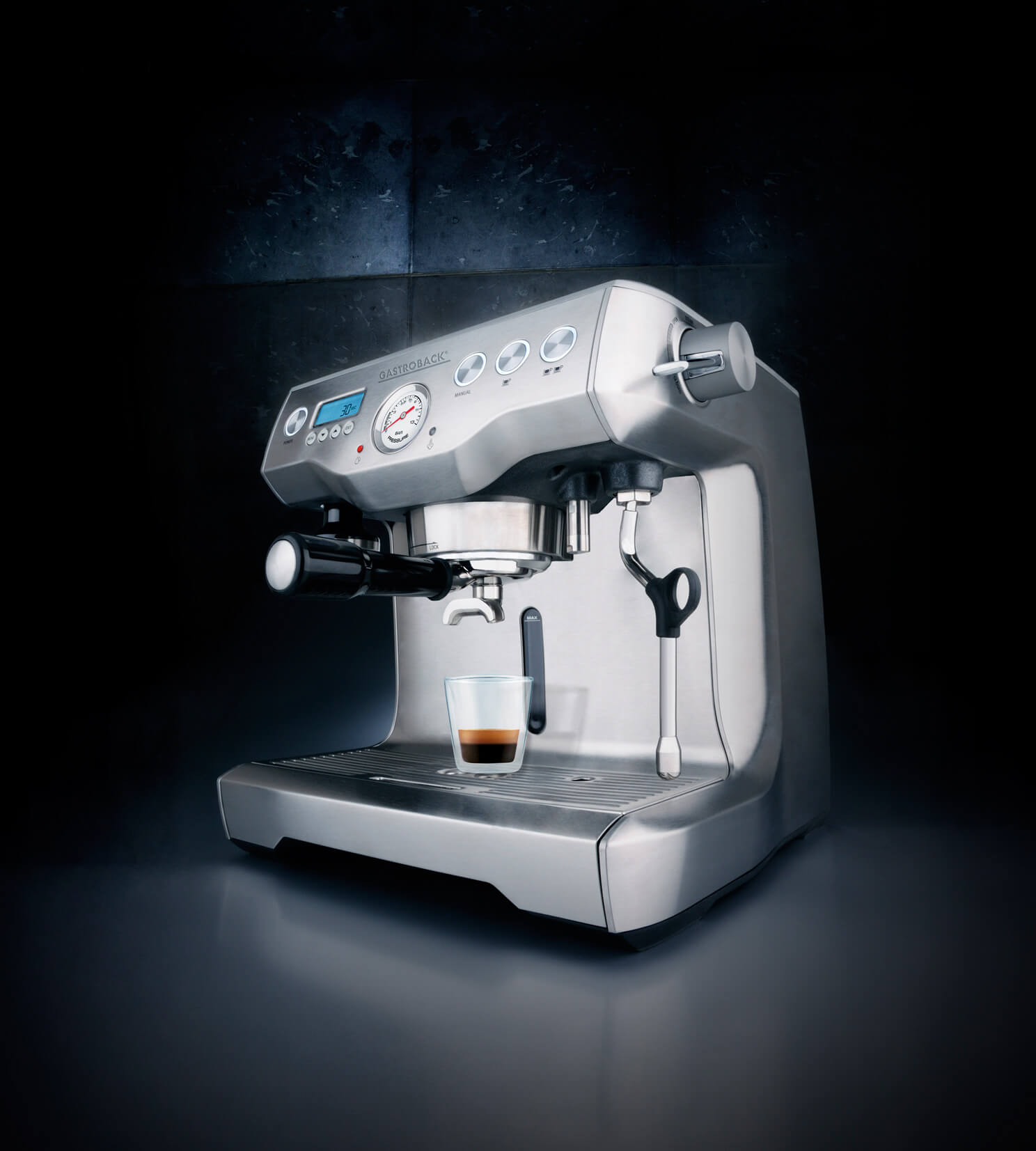 Design Espresso Maschine Advanced Control