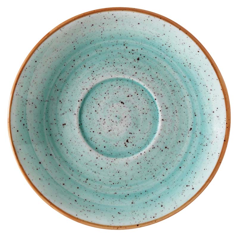 Bonna Aura Aqua Rita Untertasse 12cm türkis - 6 Stück Bonna Aura Aqua Rita Untertasse 12cm türkis - 6 Stück
