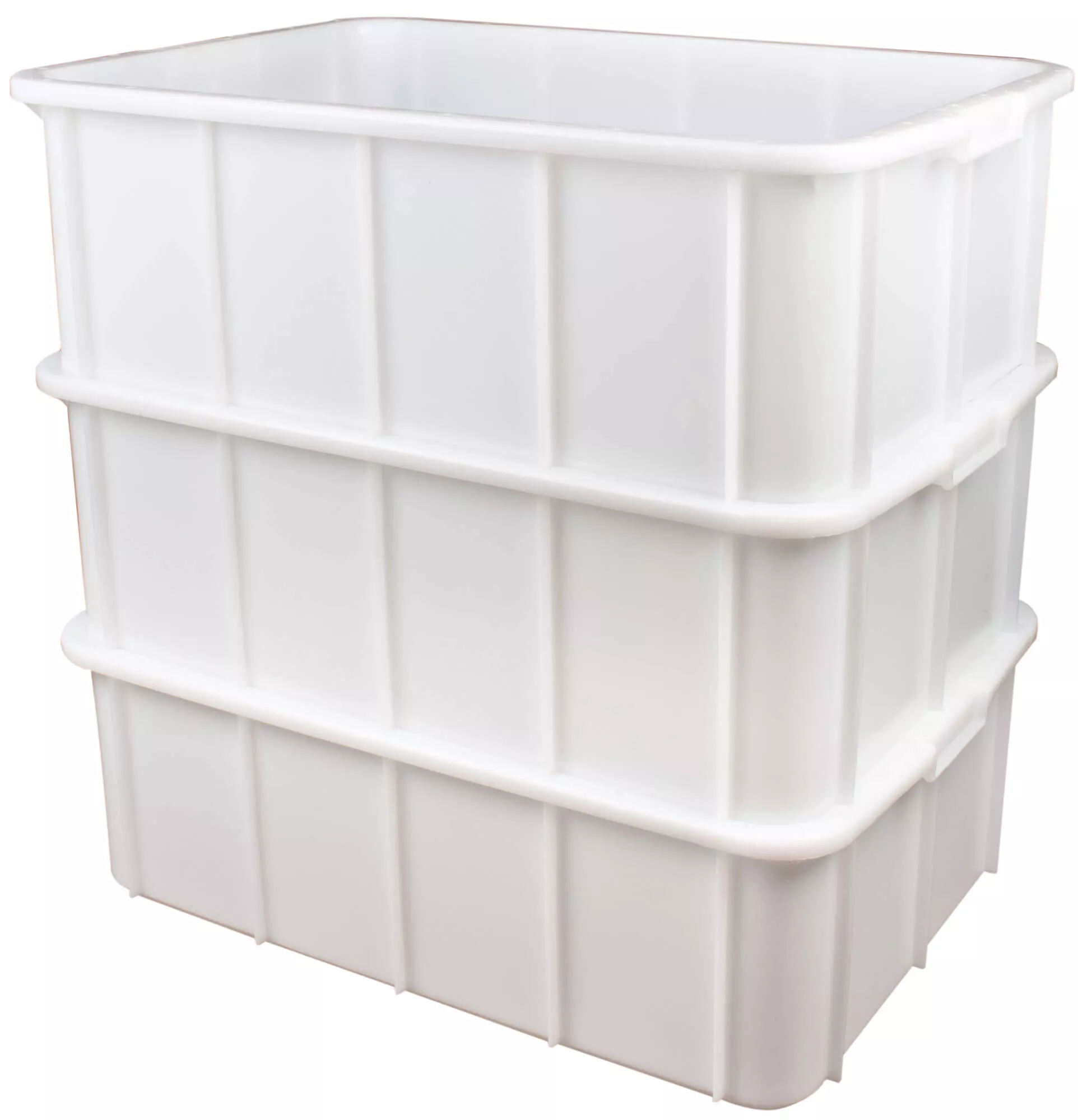 Stapel- und Transportbehälter Classic weiß - 660x450x220mm (50l) Stapel- und Transportbehälter Classic weiß - 660x450x220mm (50l)
