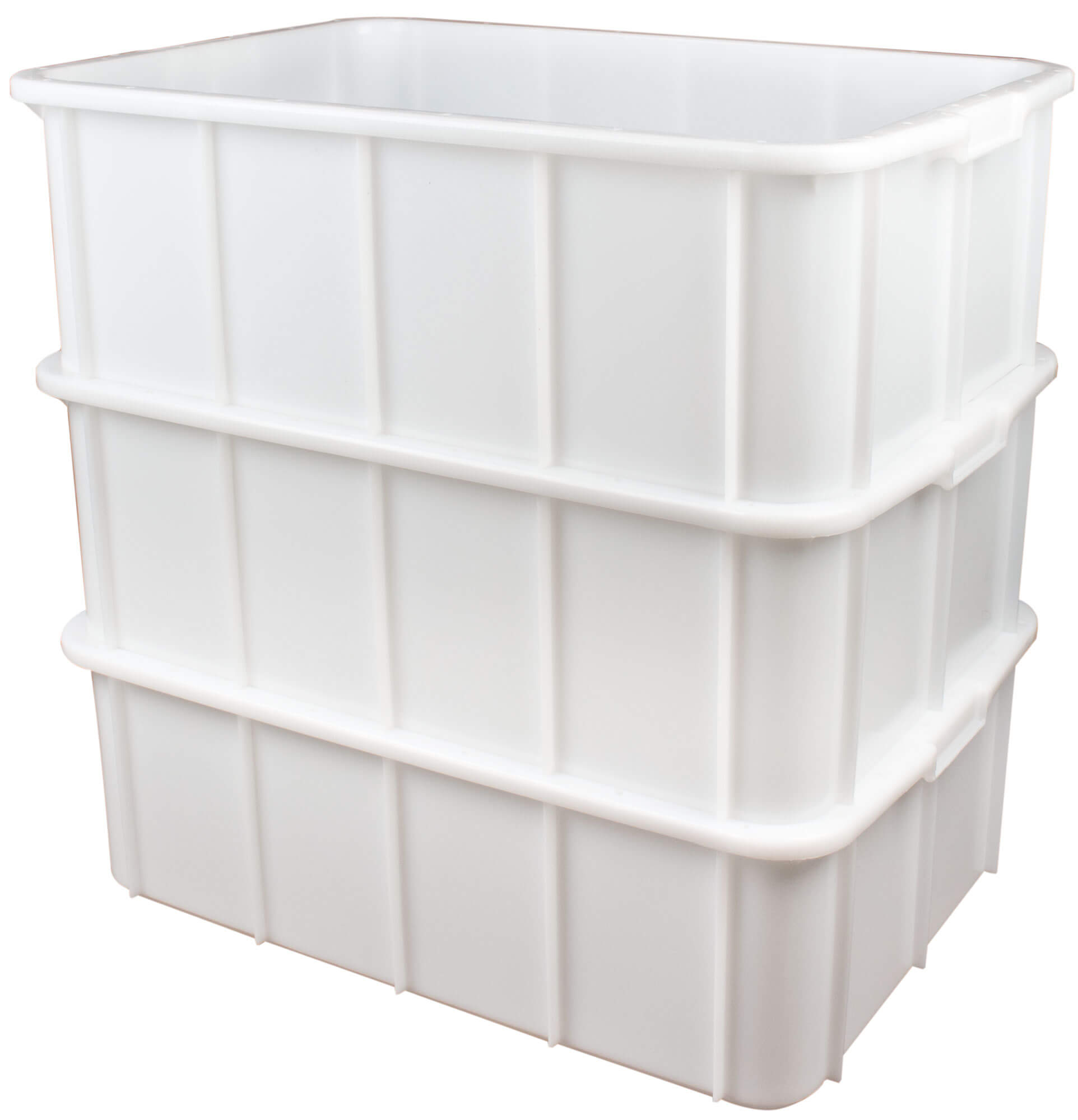 Stapel- und Transportbehälter Classic weiß - 660x450x220mm (50l)