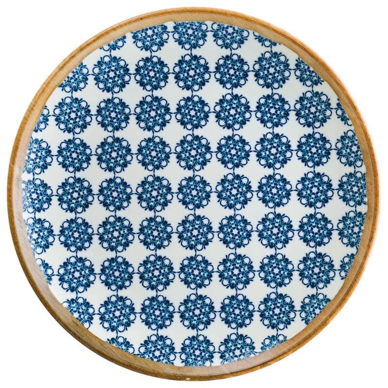 Bonna Lotus Gourmet Teller flach 21cm blau - 12 Stück Bonna Lotus Gourmet Teller flach 21cm blau - 12 Stück