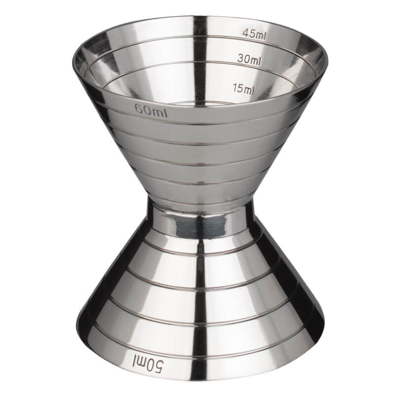 Barmaß / Jigger Calabrese, ml/oz - Edelstahl (50/60ml)