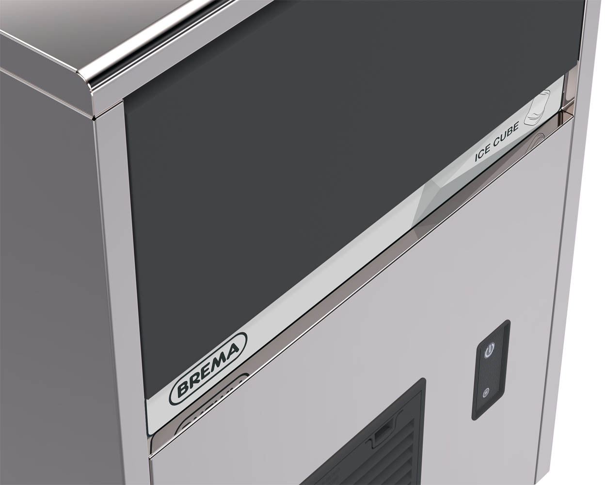 Brema Eiswürfelbereiter CB Serie 416A HC B-QUBE DP - Würfel (42kg) Brema Eiswürfelbereiter CB Serie 416A HC B-QUBE DP - Würfel (42kg)