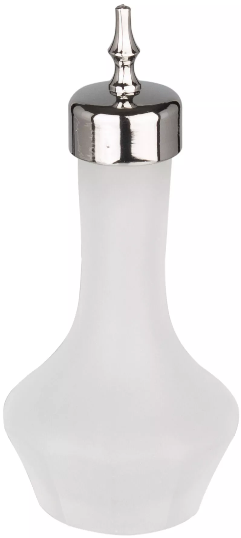 Bitterflasche satiniert, Prime Bar, Ausgießer silberfarben - 30ml Bitterflasche satiniert, Prime Bar, Ausgießer silberfarben - 30ml