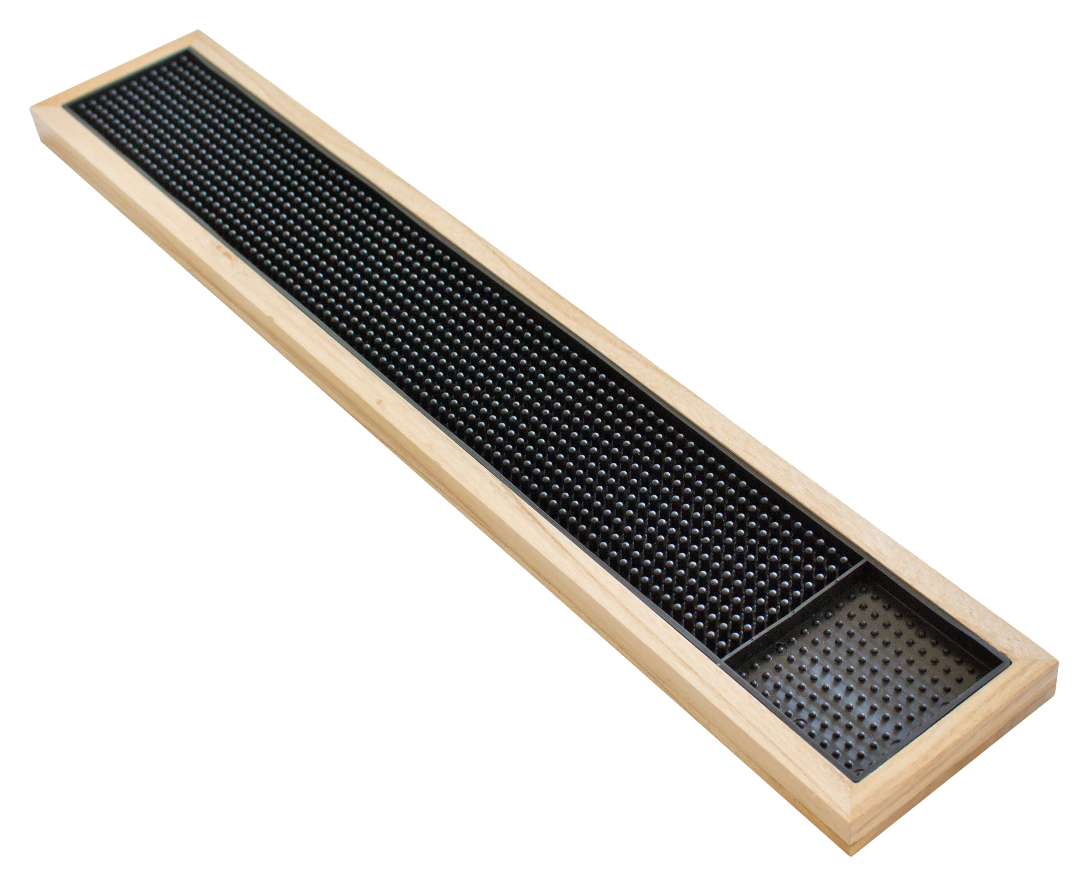 Barmatte PVC mit Holzrahmen - 62x11cm Barmatte PVC mit Holzrahmen - 62x11cm
