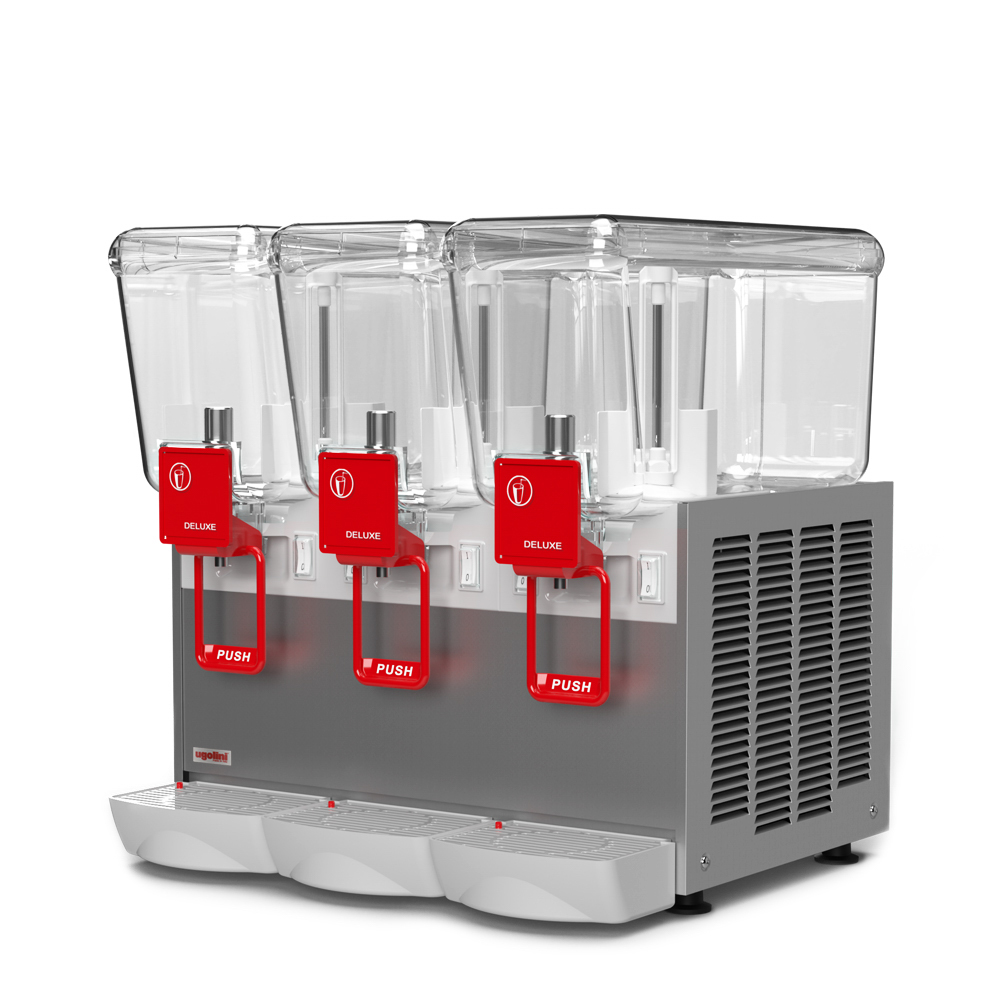 Kaltgetränkedispenser Arctic Deluxe 12/3 AA - 3 x 12 Liter, Rührflügelsystem