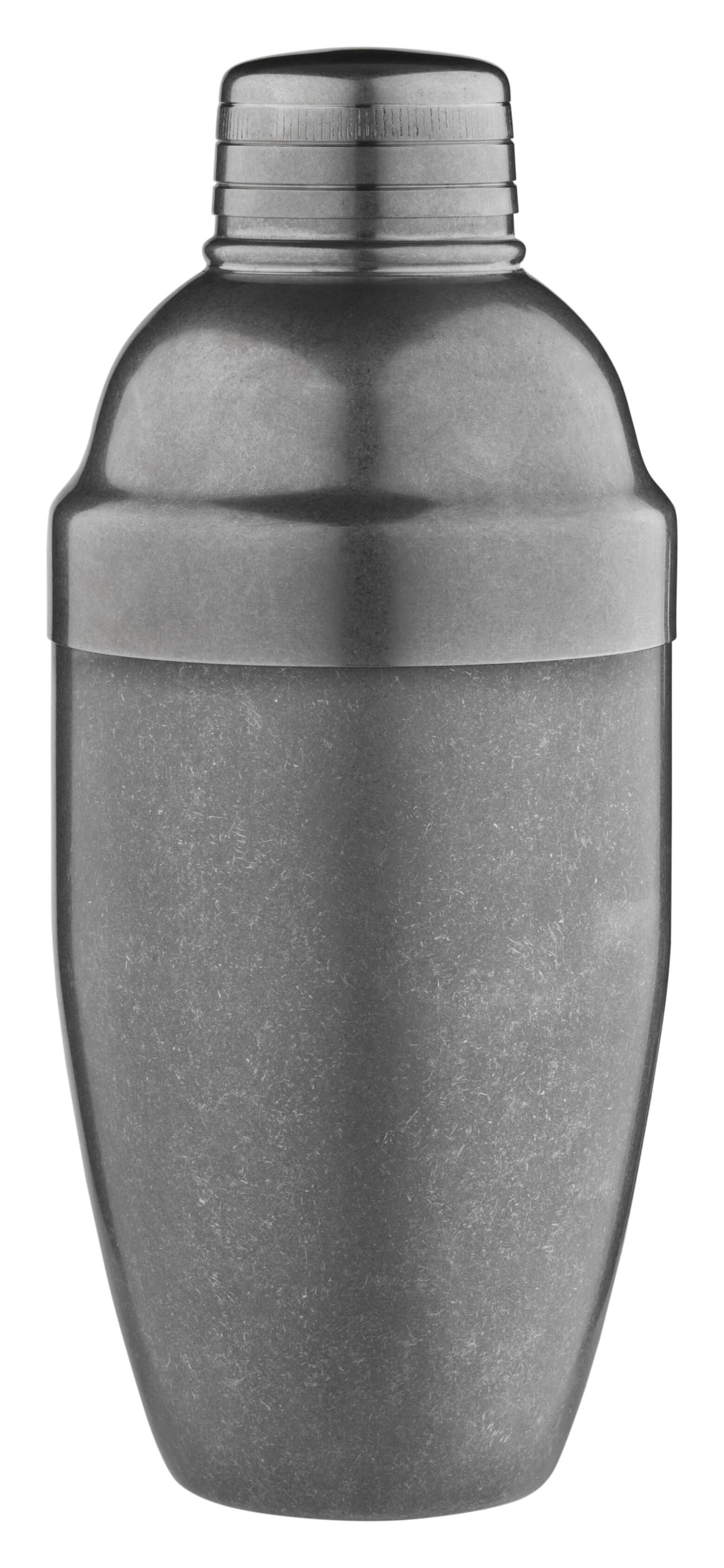 3-tlg. Cocktail Shaker Vintage, Edelstahl - 500ml