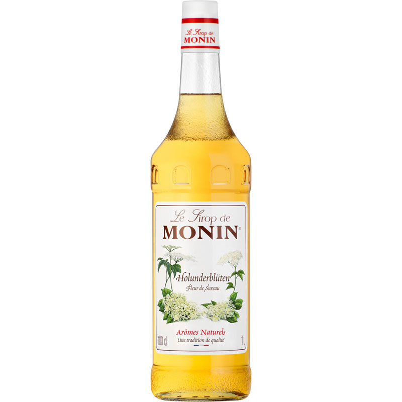 Holunderblüte - Monin Sirup (1,0l) Holunderblüte - Monin Sirup (1,0l)