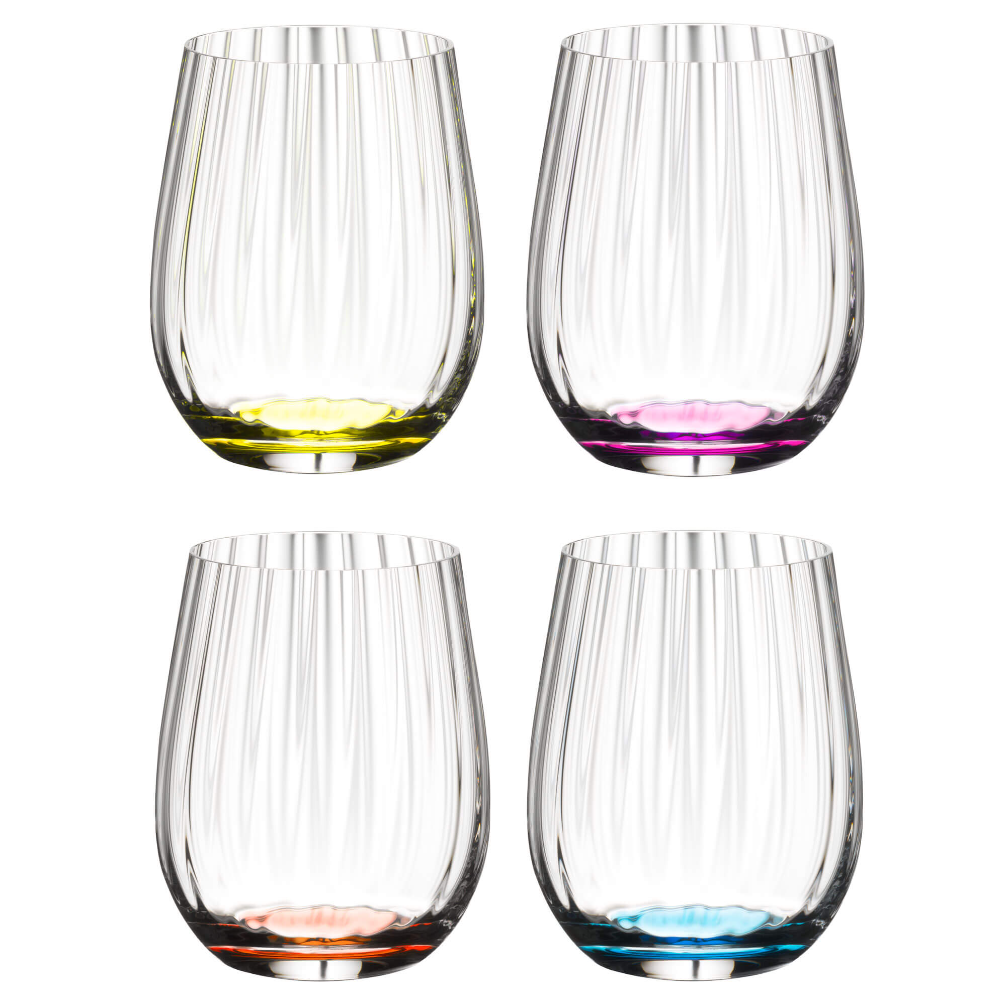 Whiskyglas Optical Happy O, Riedel - 344ml (4 Stk.)