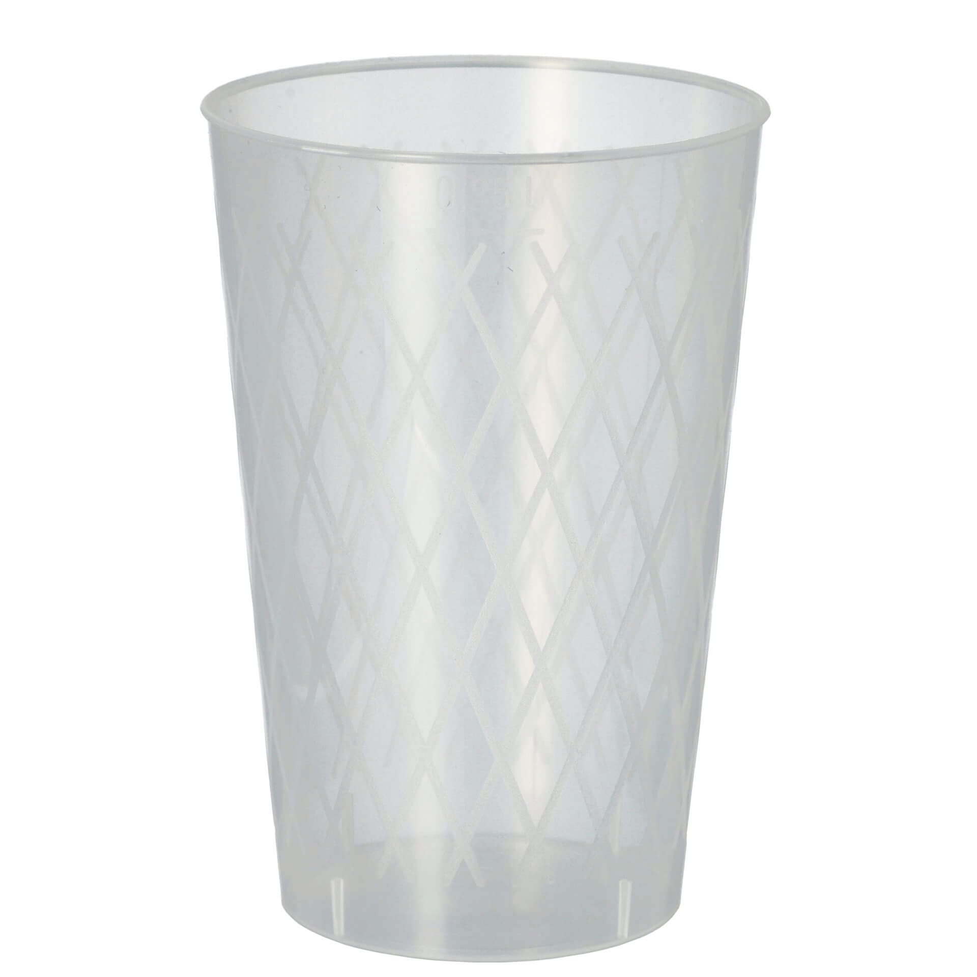 Kunststoff Apfelweinglas Mehrweg - 0,25 l (40 Stk.)