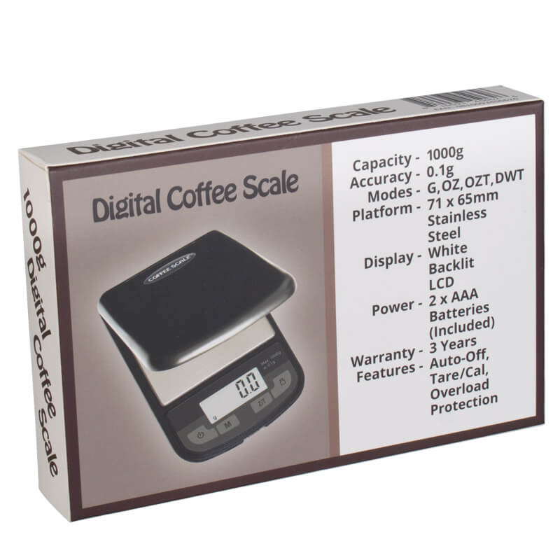 Digitale Kaffeewaage 1000g /0,1g Digitale Kaffeewaage 1000g /0,1g