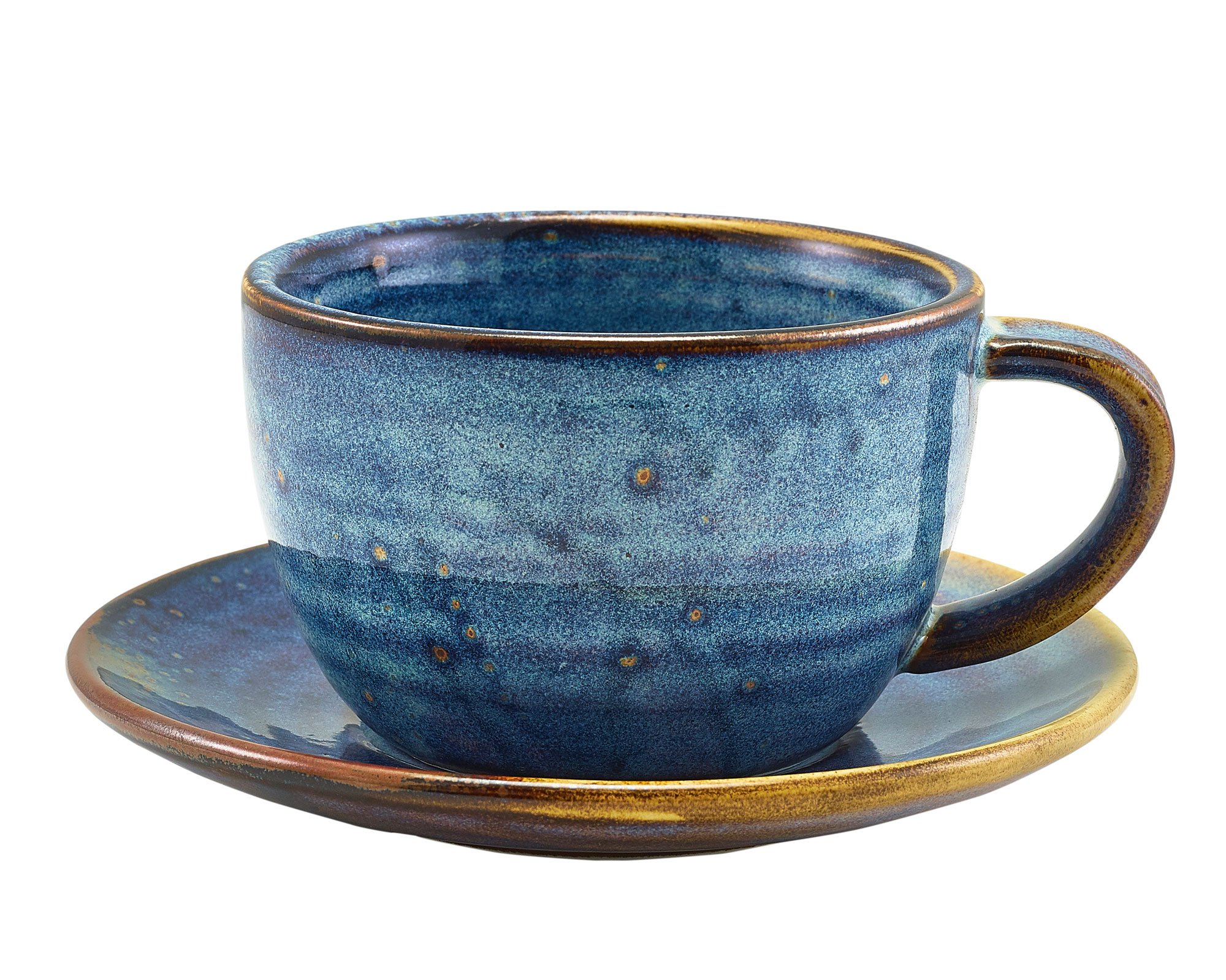 Untertasse Terra Aqua Blue - 14,5cm (6 Stk.)