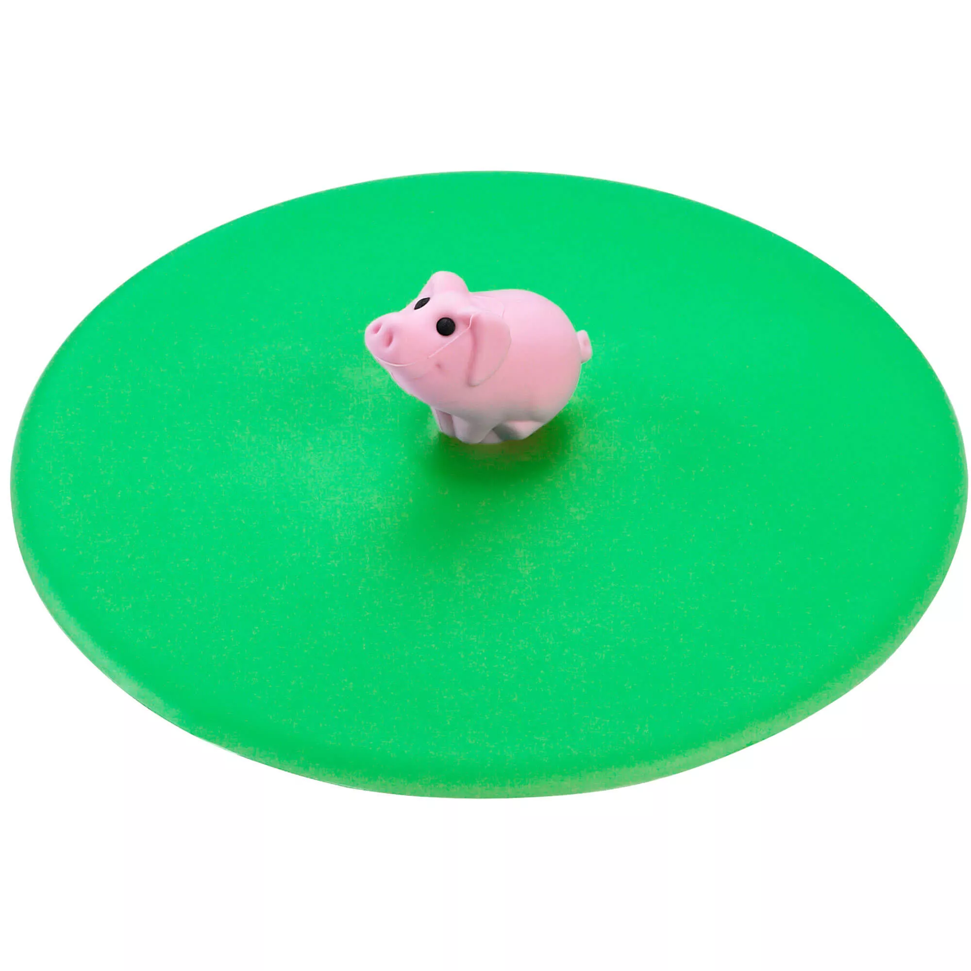 Glasdeckel Silikon, Lurch - Hoftiere Schwein (10,5cm) Glasdeckel Silikon, Lurch - Hoftiere Schwein (10,5cm)