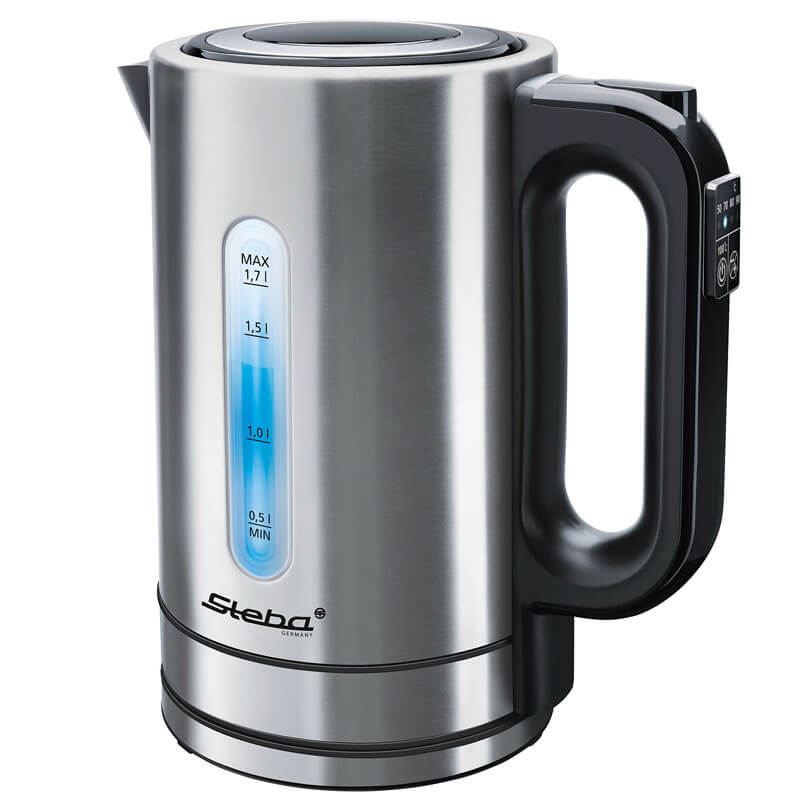 Wasserkocher WK 21 INOX, Steba, Temperaturwahl - 1,7 l Wasserkocher WK 21 INOX, Steba, Temperaturwahl - 1,7 l