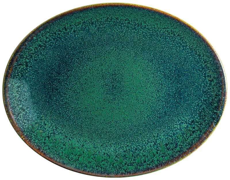 Bonna Ore Mar Moove Platte oval 36x28cm grün - 6 Stück Bonna Ore Mar Moove Platte oval 36x28cm grün - 6 Stück