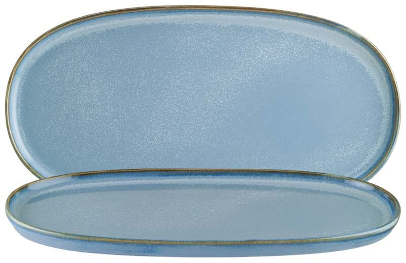 Bonna Sky Hygge Platte oval 30x16cm blau - 6 Stück Bonna Sky Hygge Platte oval 30x16cm blau - 6 Stück