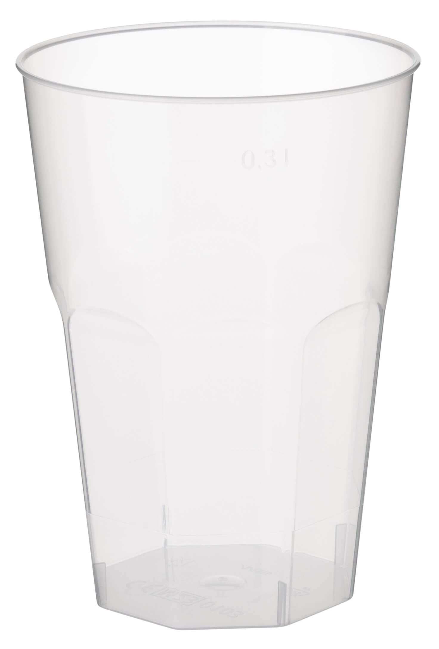 Kunststoffbecher Mehrweg light, Polypropylen - 320ml, 0,3l FS (30 Stk.)
