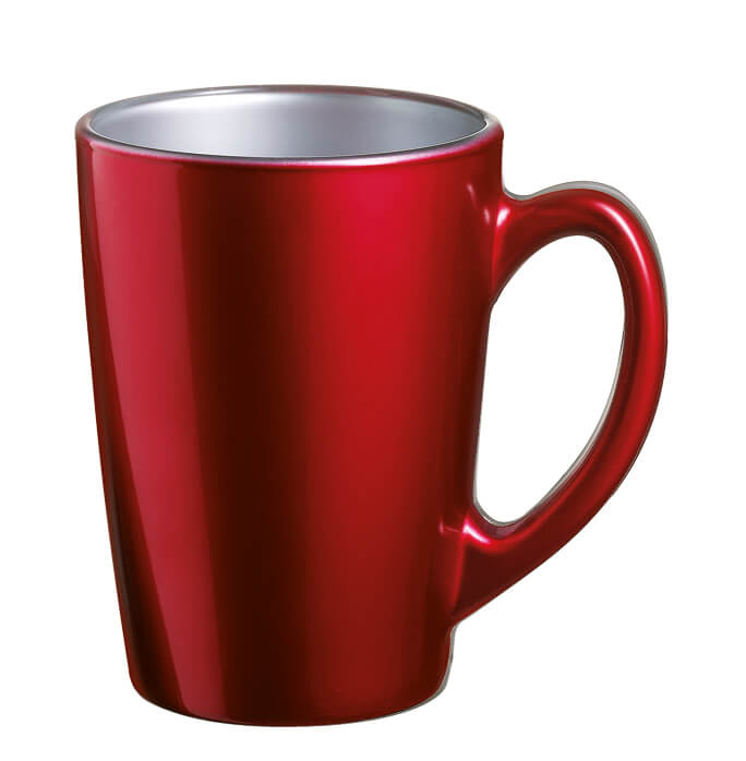 Teetasse / Kaffeepott Flashy, Arcoroc, Rot - 320ml (6Stk.)