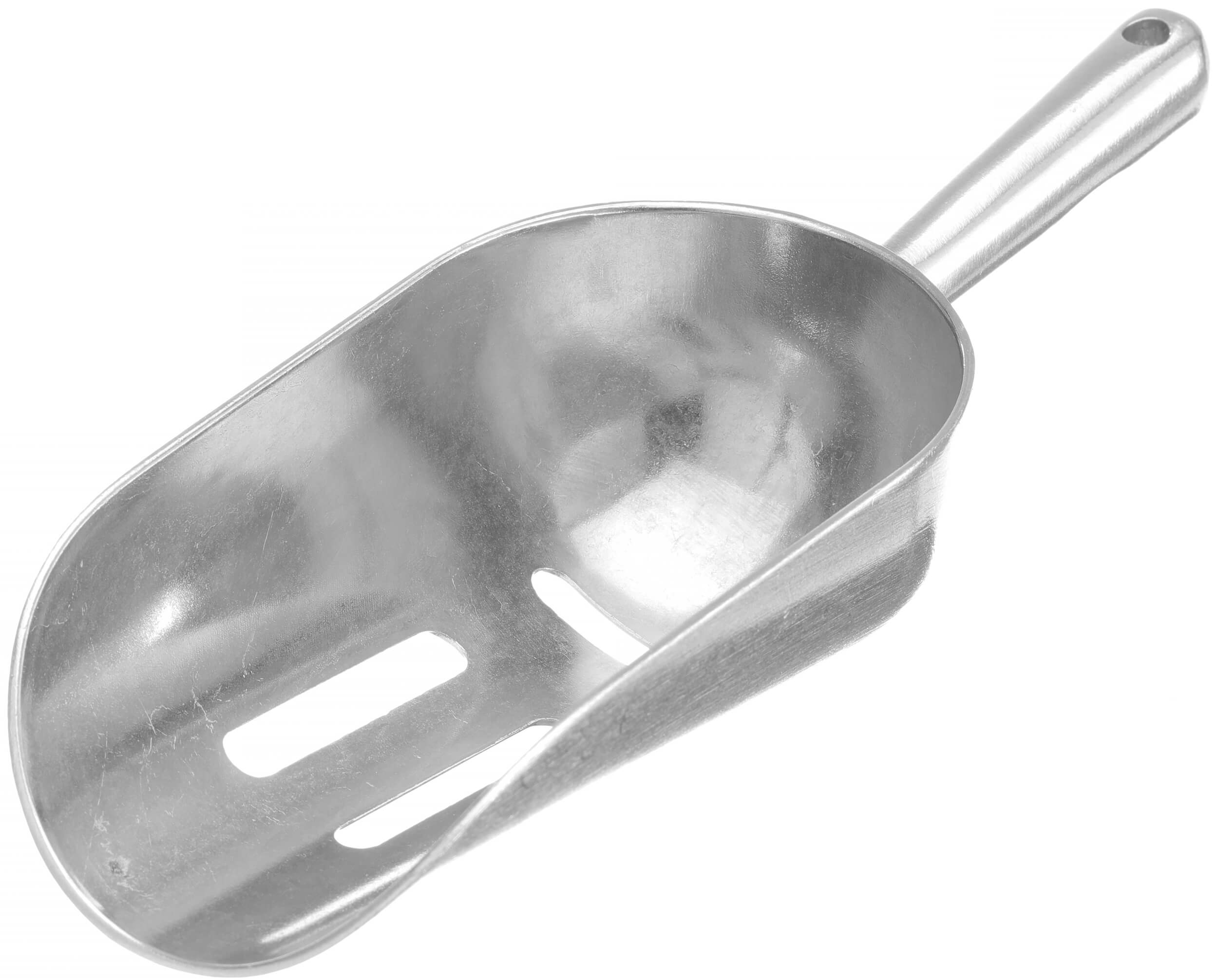 Eisschaufel Aluminium, geschlitzt - 0,35l