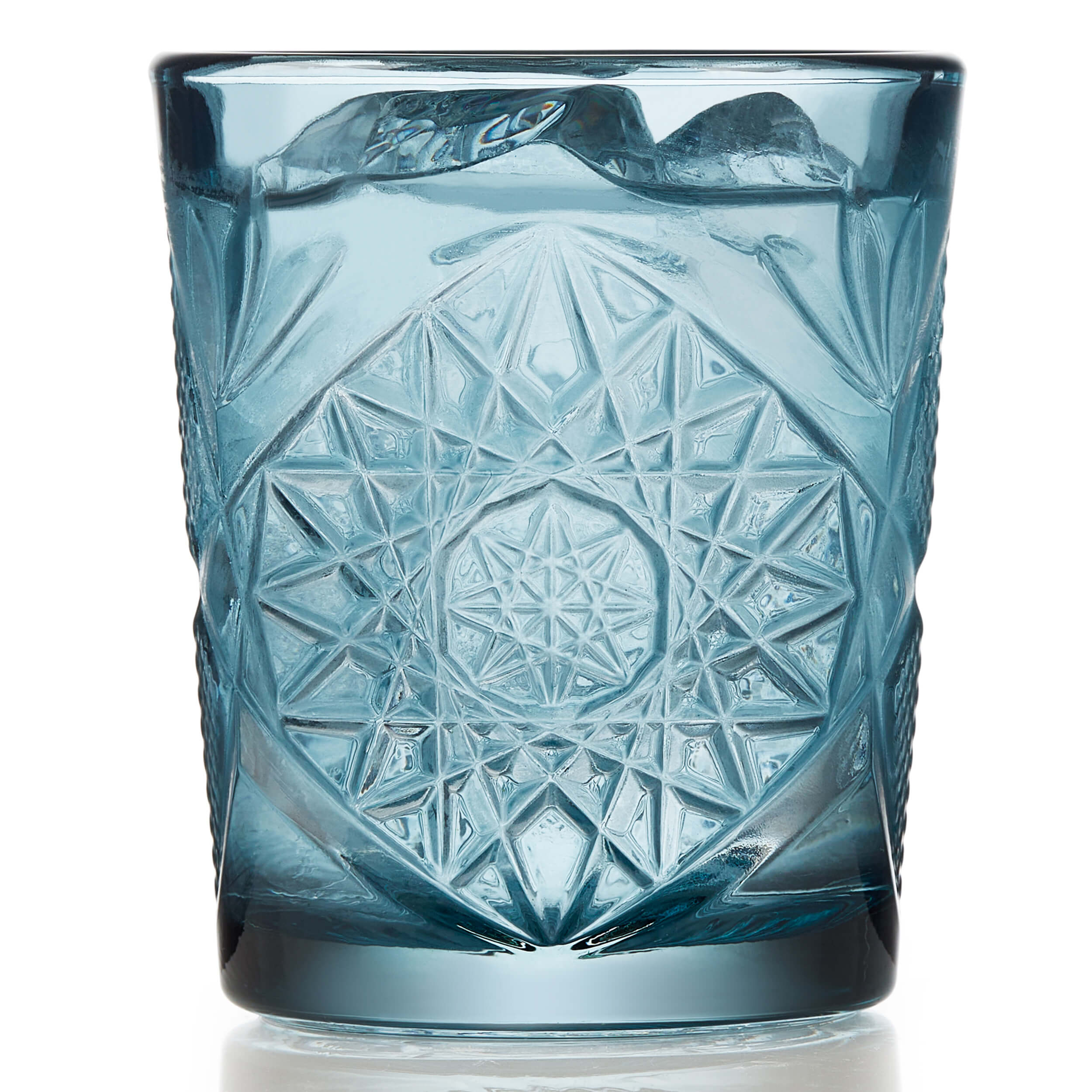 D.O.F. Glas Hobstar blau, Libbey - 355ml (1 Stk.)