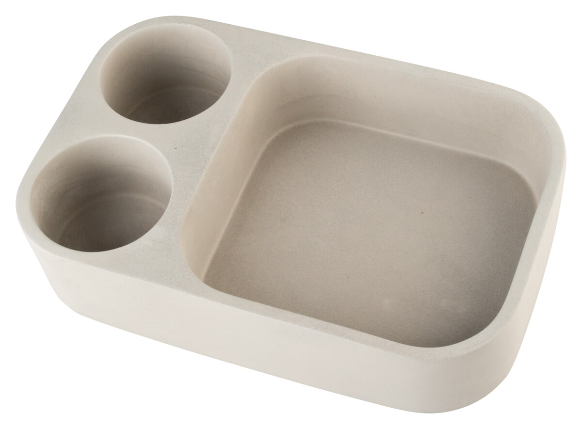 Table Caddy aus Beton - 16,0x23,5x6,5cm