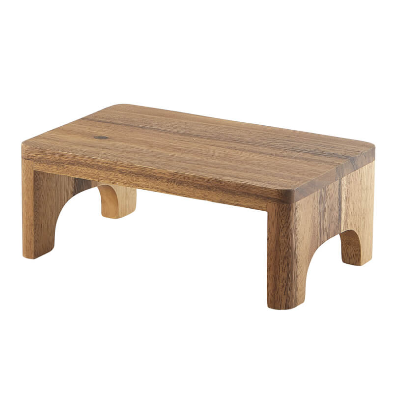 Buffet-Erhöhung, Akazienholz - 32,5x26,5x15,3cm (GN 1/2) Buffet-Erhöhung, Akazienholz - 32,5x26,5x15,3cm (GN 1/2)