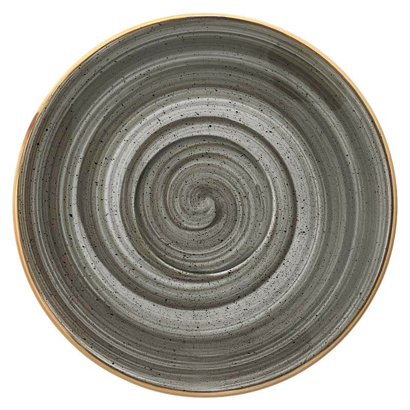 Bonna Aura Space Rita Untertasse 12cm grau - 6 Stück Bonna Aura Space Rita Untertasse 12cm grau - 6 Stück