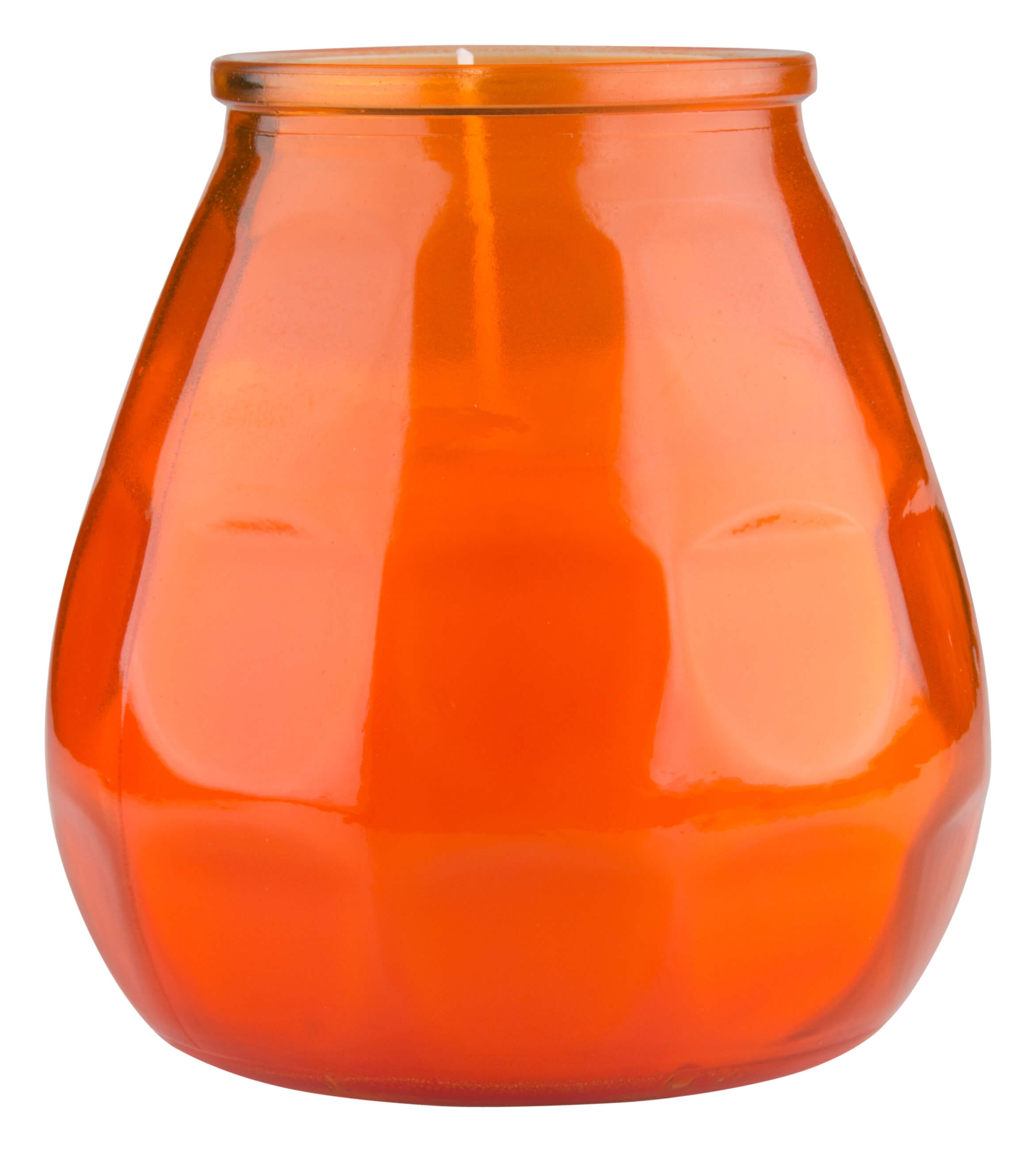Windlicht Twilight, Bolsius Professional, 70 Std., 10,4x9,9cm - orange (1 Stk.)